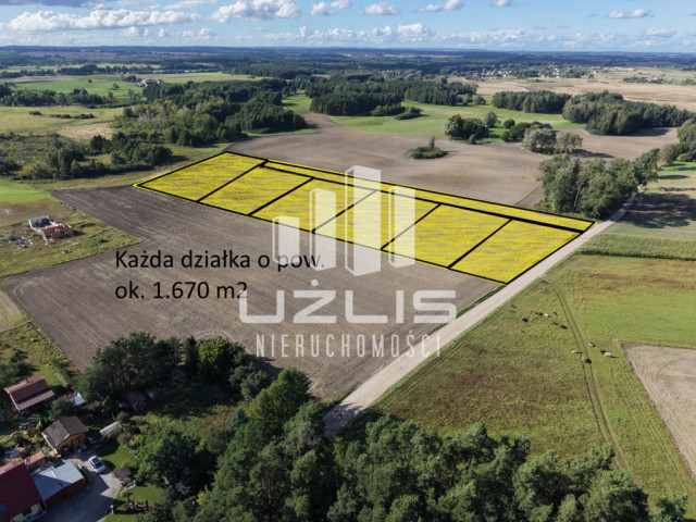 Duża działka w spokojnej okolicy